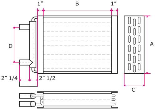 air to water heat exchanger diagram