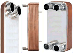 double wall brazed heat exchanger