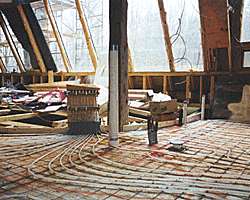 radiant floor heaters